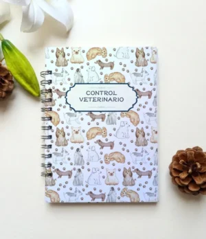 carnet control veterinario perros pattern perros de diferentes colores y razas