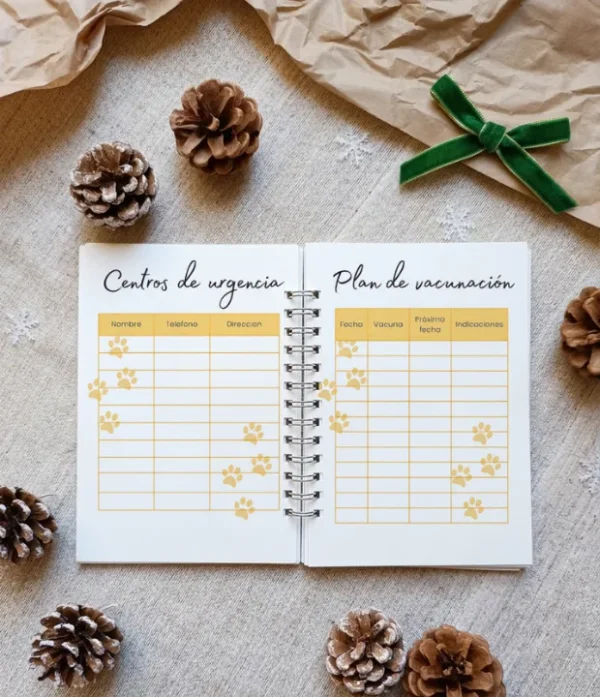 paginas de agenda control veterinario carnet control veterinario amarillo hojas de centro de urgencias y plan de vacunacion