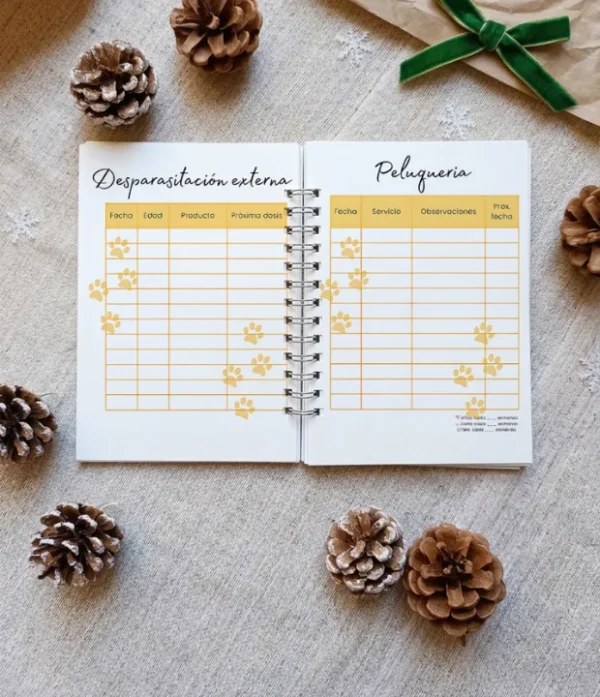 paginas de agenda control veterinario carnet control veterinario amarillo hojas de peluqueria y desparacitacion externa