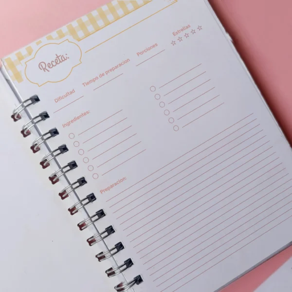 Recetario medio oficio ilustrado verduras