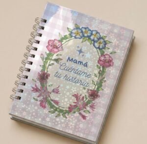 Libreta mama cuentame tu historia laminado estrella